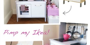 Beitragsbild des Blogbeitrags Pimp my Ikea! Kinderküche Duktig