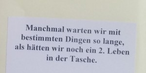 Beitragsbild des Blogbeitrags Freiraum schaffen = Loslassen = Verabschieden