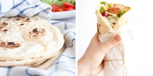 Beitragsbild des Blogbeitrags Thick Fluffy Tortillas from scratch