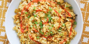Beitragsbild des Blogbeitrags Vegan “Egg” and Veggie Stir-Fry