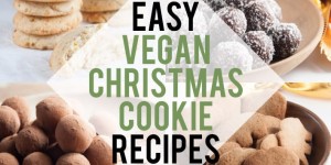 Beitragsbild des Blogbeitrags Easy Vegan Christmas Cookie Recipes 