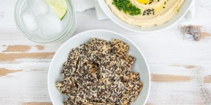 Beitragsbild des Blogbeitrags Vegan Everything Crackers