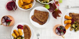 Beitragsbild des Blogbeitrags Vegan Thanksgiving Menu 