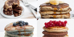 Beitragsbild des Blogbeitrags The Best and Fluffiest Vegan Pancake Recipes