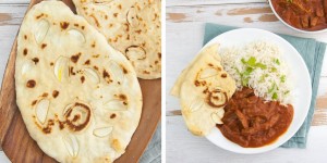 Beitragsbild des Blogbeitrags Indian Garlic Naan 