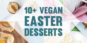 Beitragsbild des Blogbeitrags 12 Vegan Easter Desserts