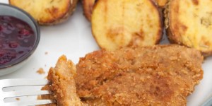 Beitragsbild des Blogbeitrags Seitan Schnitzel 