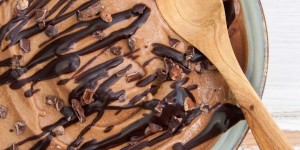 Beitragsbild des Blogbeitrags 2-Ingredient Chocolate Banana Ice Cream
