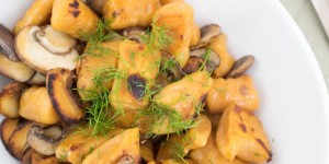 Beitragsbild des Blogbeitrags 2-Ingredient Sweet Potato Gnocchi