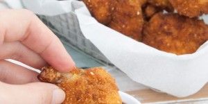 Beitragsbild des Blogbeitrags Breaded & Fried Cauliflower Nuggets