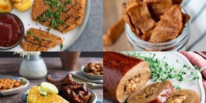 Beitragsbild des Blogbeitrags 15 Seitan Recipes – The perfect meat substitute!