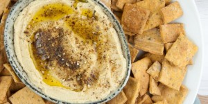 Beitragsbild des Blogbeitrags Vegan Pizza Crackers