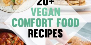 Beitragsbild des Blogbeitrags 20+ Vegan Comfort Food Recipes