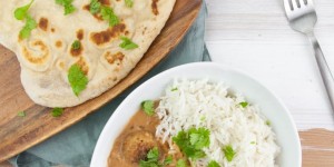 Beitragsbild des Blogbeitrags Easy Vegan Naan 