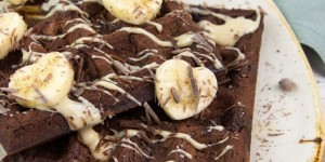 Beitragsbild des Blogbeitrags Vegan Chocolate Waffles