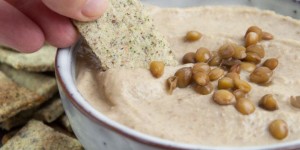 Beitragsbild des Blogbeitrags Lentil Hummus
