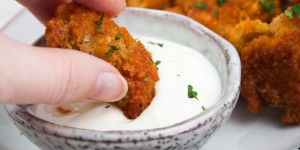 Beitragsbild des Blogbeitrags Spicy Cauliflower Wings 