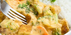 Beitragsbild des Blogbeitrags Tofu Cashew Curry