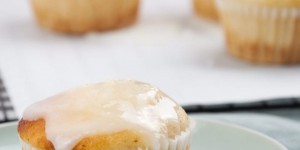 Beitragsbild des Blogbeitrags Vegan Lemon Muffins