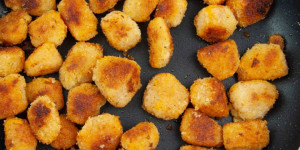 Beitragsbild des Blogbeitrags Vegan Pumpkin Nuggets