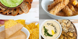 Beitragsbild des Blogbeitrags 20+ Vegan Snacks for New Years Eve