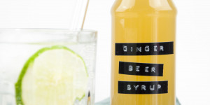Beitragsbild des Blogbeitrags Ginger Beer Syrup (no yeast, no alcohol) 