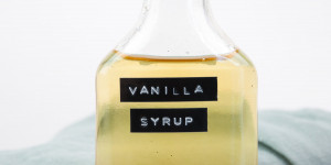 Beitragsbild des Blogbeitrags Homemade Vanilla Syrup 