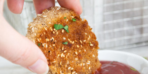 Beitragsbild des Blogbeitrags Seitan Chicken Nuggets