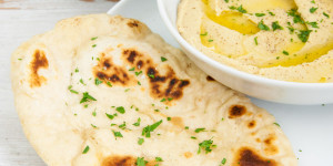 Beitragsbild des Blogbeitrags Easy Vegan Flatbread