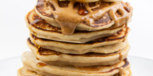 Beitragsbild des Blogbeitrags Vegan Protein Pancakes 