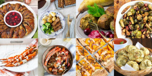 Beitragsbild des Blogbeitrags 30 Festive Vegan Recipes for the Holidays (Thanksgiving and Christmas) 