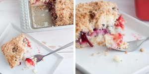 Beitragsbild des Blogbeitrags Plum Cinnamon Streusel Cake