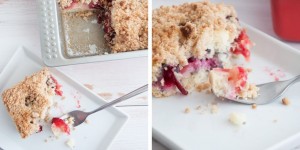 Beitragsbild des Blogbeitrags Plum Cinnamon Streusel Cake 