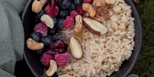 Beitragsbild des Blogbeitrags Veganer Milchreis