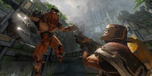 Beitragsbild des Blogbeitrags Tech-Test zu Quake Champions