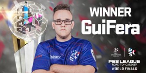 Beitragsbild des Blogbeitrags Guifera gewinnt PES League Road to Cardiff World Finals 2017