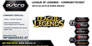 Beitragsbild des Blogbeitrags LoL – Communityevent 2018