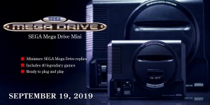 Beitragsbild des Blogbeitrags Das SEGA Mega Drive Mini angekündigt