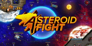 Beitragsbild des Blogbeitrags Asteroid Fight kommt im April und wird F2P