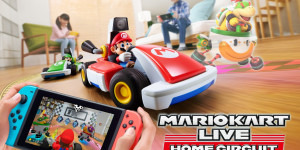 Beitragsbild des Blogbeitrags Mario Kart Live: Home Circuit im Test
