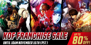 Beitragsbild des Blogbeitrags The King of Fighters Steam-Sale