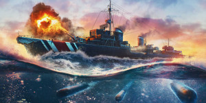 Beitragsbild des Blogbeitrags World of Warships erhält mit Update 0.10.3 deutsche Zerstörer 