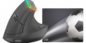 Beitragsbild des Blogbeitrags Ergonomie mit der SPEEDLINK FIN Wireless Vertical Mouse 
