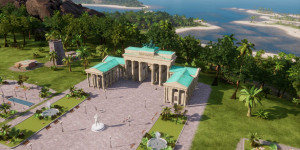 Beitragsbild des Blogbeitrags Tropico 6 ab März mit 4K Inselfeeling auf PS5 und Xbox Series X|S