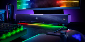 Beitragsbild des Blogbeitrags Razer kündigt die Leviathan V2 PC Soundbar an 