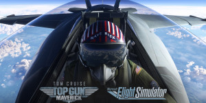 Beitragsbild des Blogbeitrags Flight Simulator – Top Gun: Maverick Expansion ab heute verfügbar