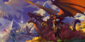 Beitragsbild des Blogbeitrags World of Warcraft: Neues Veröffentlichungsvideo von Dragonflight