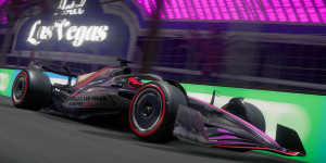 Beitragsbild des Blogbeitrags EA SPORTS F1 23 gewährt erste Eindrücke auf den Las Vegas Strip Circuit