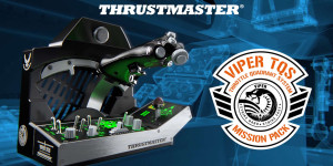 Beitragsbild des Blogbeitrags Thrustmaster: Viper TQS-Produkte mit US Air Force-Lizenz für PC