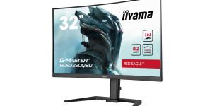 Beitragsbild des Blogbeitrags Iiyamas Red Eagle GCB3280QSU-B1: 165Hz-Curved 32″ Monitor